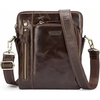 Contacts® pánská kožená taška přes rameno Sérapion