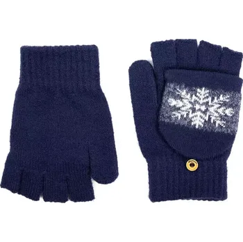 Rukavice Pětiprsté palčáky s klopou Tahoe Modré