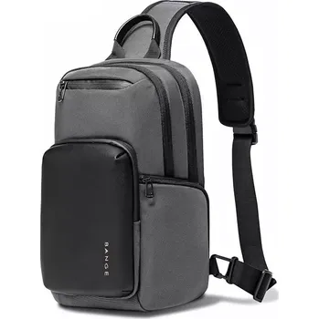 BANGE elegantní batoh přes rameno Araceli Šedý 8L