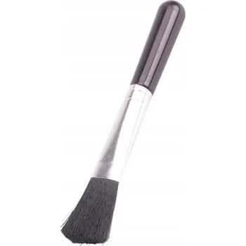 Kosmetický štětec Černý prachový štětec kartáč na čištění
