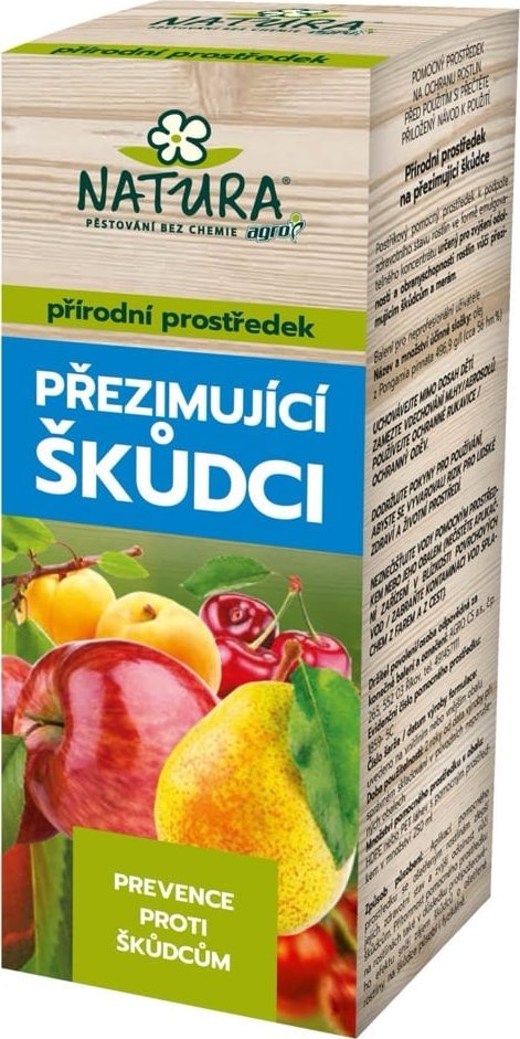 Unikátní prostředek na bázi přírodních látek pro předjarní postřik proti přezimujícím stádiím škůdců.