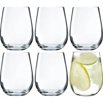 Sklenice KADAX SKLENICE NA NÁPOJE DŽUS 360 Ml SADA 6 Ks