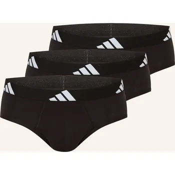 Kalhotky Adidas Slipové Kalhotky, 3 Kusy V Balení, černá
