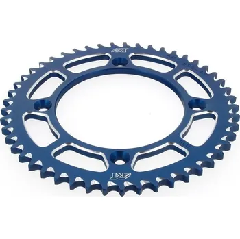 Nářadí na motocykly ART Hliníková ultralehká samočistící zadní rozeta 895 - 520 ART-895A-49-BLUE