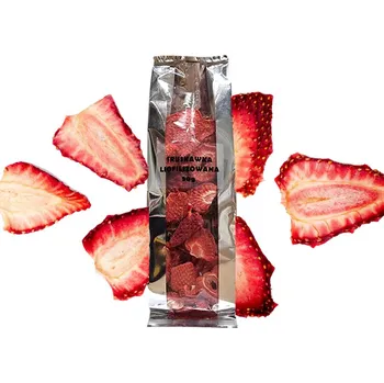 Sušené ovoce LYOFILIZOVANÉ JAHODY 25 g přírodní bez cukru CEZAR vločky