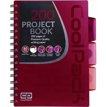 Kroužkový Blok A5 CoolPack 100 listů měkká vazba