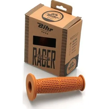 Nářadí na motocykly BIHR Vintage Muddy Grips No Waffle - karamelová barva CJP9900CBB