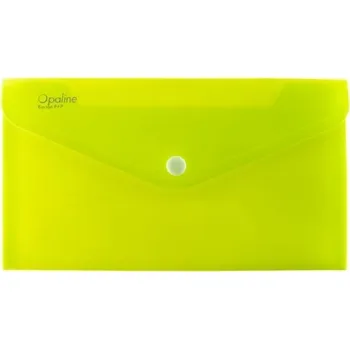 Spisové desky s drukem - DL / zelená limetková