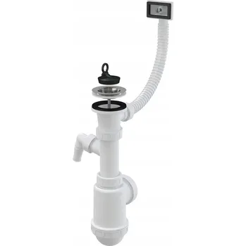 Sifon Sifon dřezu s přípojkou a flexibilní hadicí,