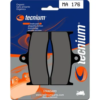 Nářadí na motocykly Brzdové destičky TECNIUM Street Organic - MA176 MA176