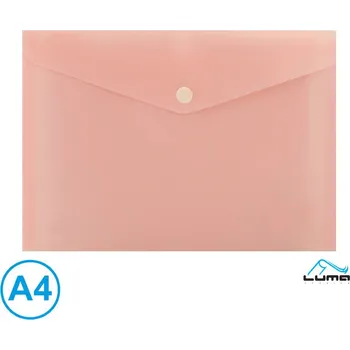 LUMA spisové desky s drukem A4 / pastel růžová