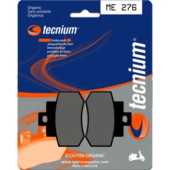 Nářadí na motocykly Organické brzdové destičky TECNIUM Scooter - ME276 ME276