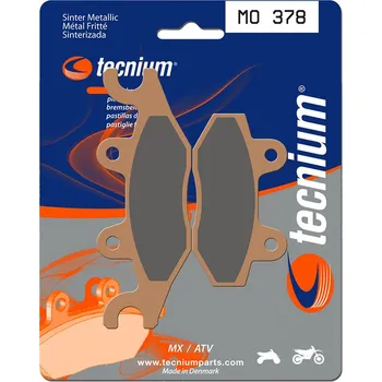 Nářadí na motocykly Brzdové destičky TECNIUM MX/ATV ze slinutého kovu - MO378 MO378