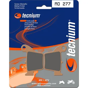Nářadí na motocykly Brzdové destičky TECNIUM MX/ATV ze slinutého kovu - MO277 MO277