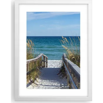 Obraz Obraz plakát v bílém rámu do obýváku 30x40 krajina plakáty na zeď