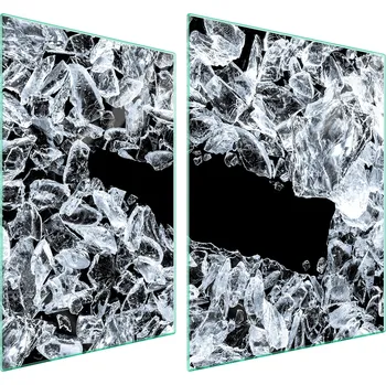 Obraz Skleněná ochranná deska na sporák 70x52 Led