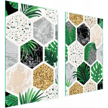 Obraz Skleněná ochranná deska na sporák 75x52 Mozaika