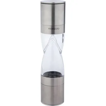 Kuchyňský mlýnek Ruční mlýnek Ernesto plast stříbrný