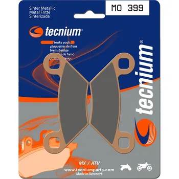Nářadí na motocykly Brzdové destičky TECNIUM MX/ATV ze slinutého kovu - MO399 MO399