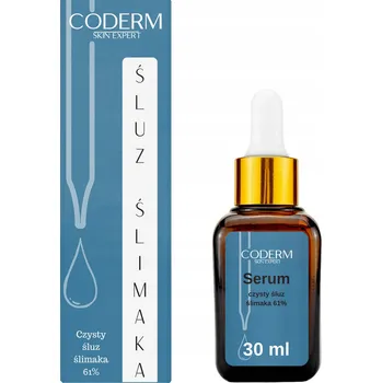 Pleťové sérum Sérum s čistým hlemýždím slizem 61% Coderm 30 ml