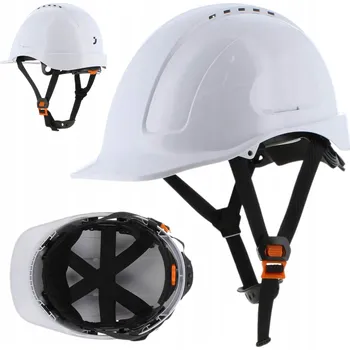 Ochranná přilba Safety Jogger bílá ABS s regulací a reflexními prvky