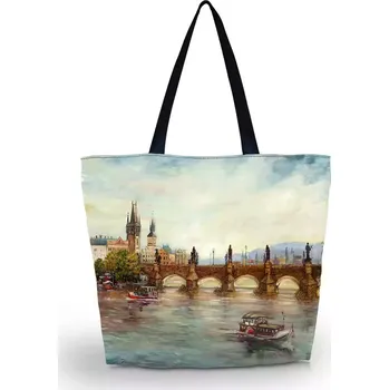 Plážová taška Huado nákupní a plážová taška - Na Vltavě