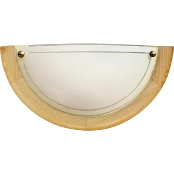 Dřevěné stropní svítidlo Candellux 1030 bílé do obýváku ložnice jídelny 30 cm