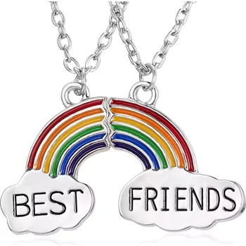 Přívěsek Sada řetízku přátelství Best Friends Rainbow