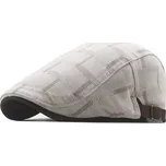 Pánská plochá bavlněná čepice bekovka Kerstin Béžová