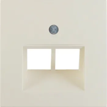 Elektrická zásuvka Internetová zásuvka nástěnná Berker béžová