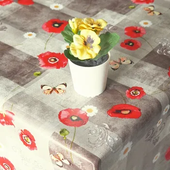 ubrus PVC ubrusovina - Vlčí máky