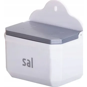 Dóza na potraviny Solička Korona Shops bílá, šedá