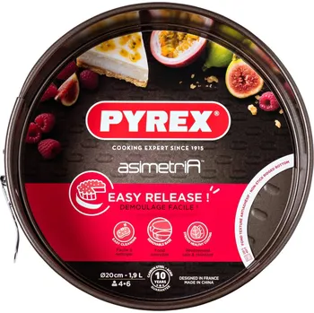 Forma na pečení Forma plech kulatá forma na dort Asimetria Pyrex 20 cm