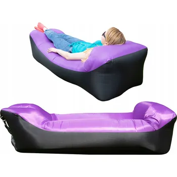 LAZY BAG Vzduchová Pohovka NAFUKOVACÍ Lehátko Matrace Křeslo na Pláž s OPĚRKOU HLAVY