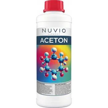 Univerzální čisticí prostředek Aceton technický čistič rozpouštědlo 1l NUVIO