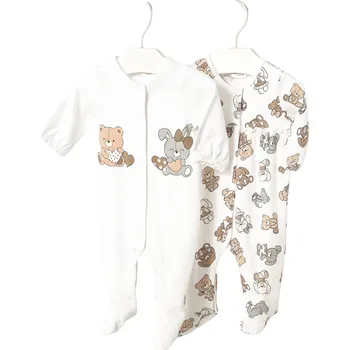 Kojenecký overall MAYORAL dětský overal s patenty 1ks bílá vel. 60 cm