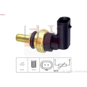 Čidlo automobilu Snímač, teplota chladiva EPS 1.830.412