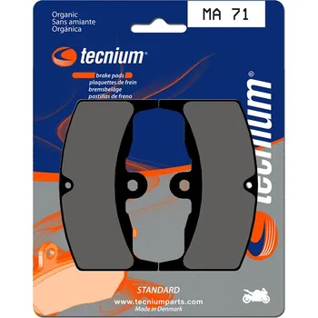Nářadí na motocykly Brzdové destičky TECNIUM Street Organic - MA71 MA71