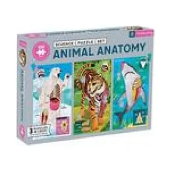 Puzzle Animal Anatomy Science Puzzle Set – Mudpuppy