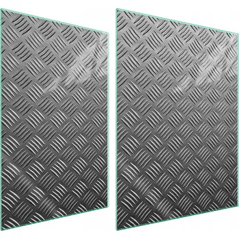 Obraz Skleněná ochranná deska na sporák 70x52 Šedá