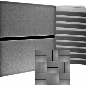 akustická pěna Akustická pěnová deska / odhlučňovací panel 50 x 50 x 3 cm