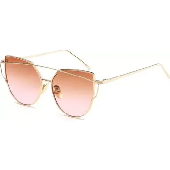 Sluneční brýle Sluneční brýle GLAM CAT Ombre Hnědé