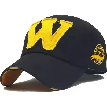 Kšiltovka Čepice s kšiltem Bavlněná Kšiltovka W Jokers Černá