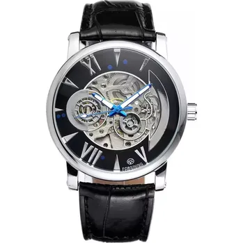 Hodinky FORSINING mechanické hodinky s automatickým nátahem Midnight