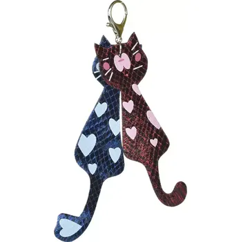 Přívěšek na batoh Holografické kočičky