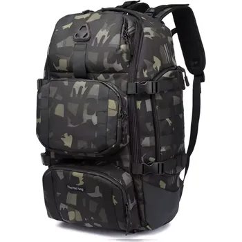 Městský batoh Ozuko Outdoor Tactical cestovní batoh s USB Ponce Camo 29L