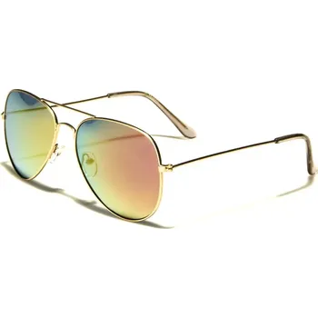 AIR FORCE Zlaté sluneční brýle Aviator Oranžové