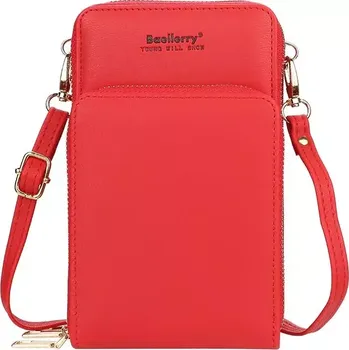 Peněženka Baellerry Dámská peněženka s popruhem Joyce Červená