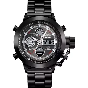 Hodinky Skmei 1515 pánské duální hodinky Duster Černé