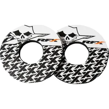 Nářadí na motocykly RFX Sport Grip Donuts (lebka RFX) Pár FXHG9020000RF